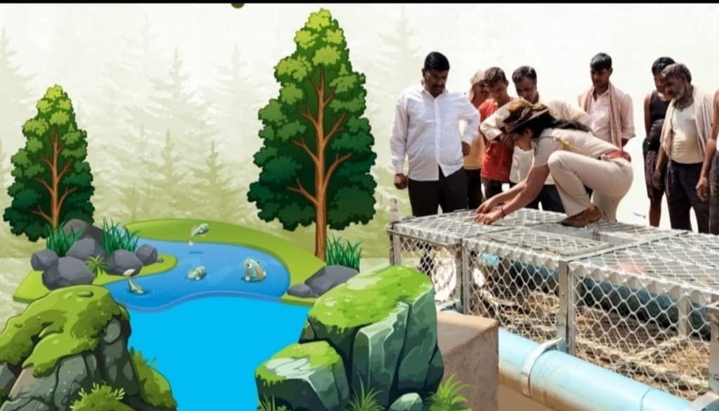 Crocodile Rescue Illustration